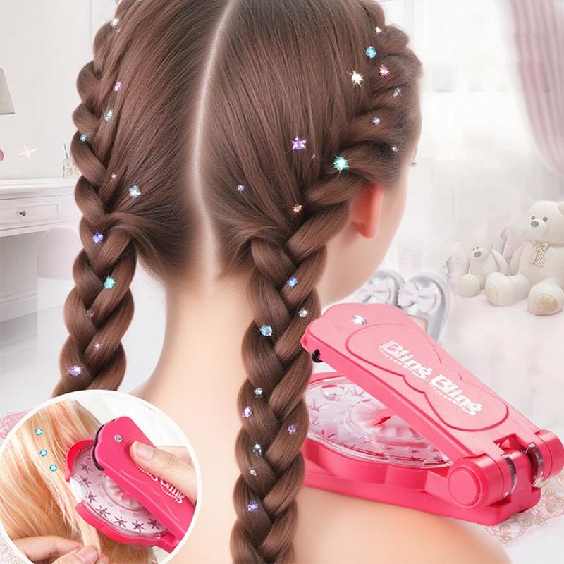 ✨ SparkleStyler™ | Instant Hair Gem Styling Tool