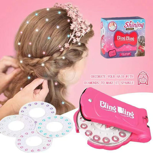 ✨ SparkleStyler™ | Instant Hair Gem Styling Tool